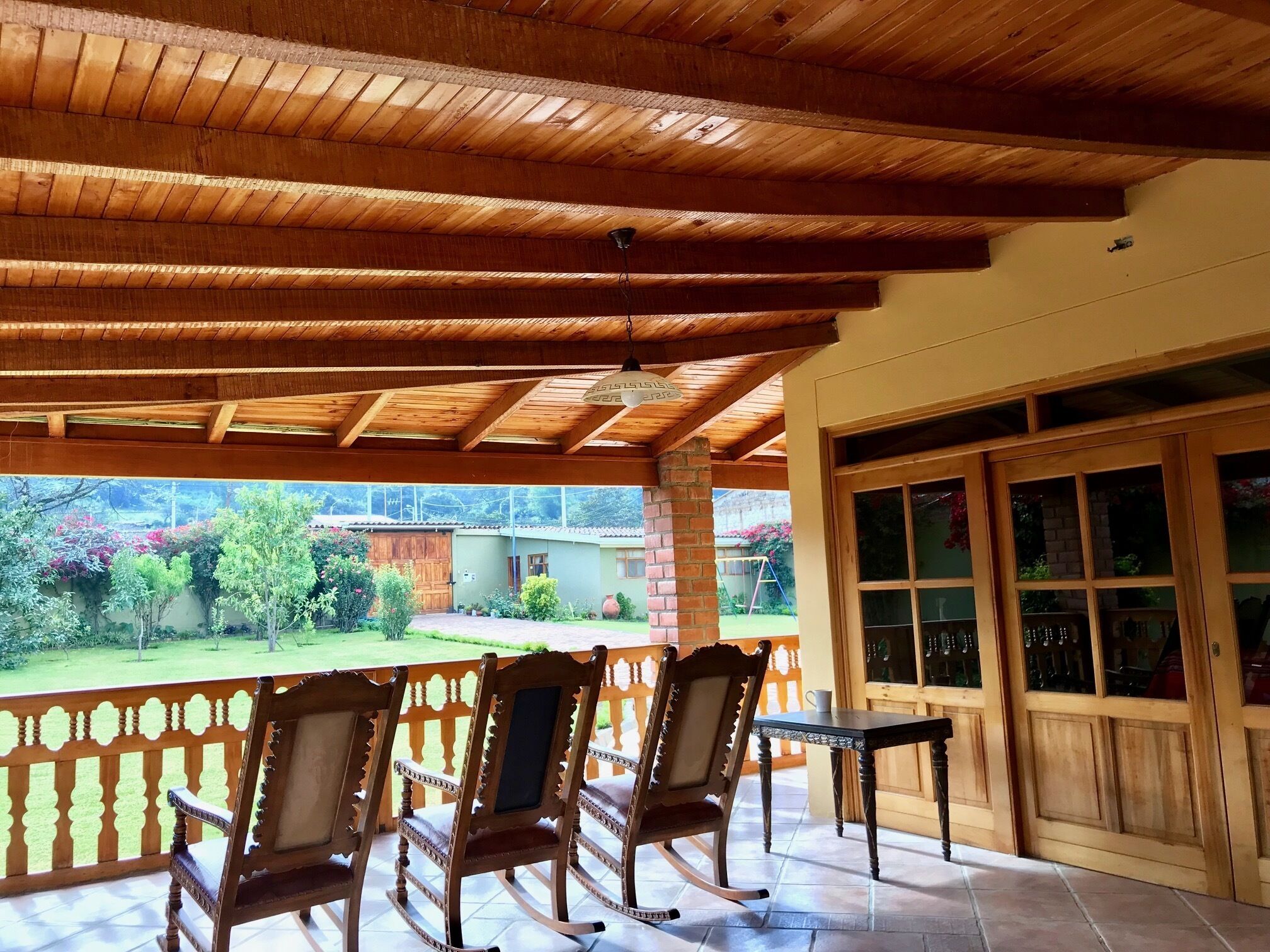 Àrea exterior de l'allotjament