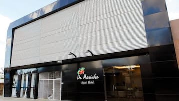 Majoituspaikan julkisivu