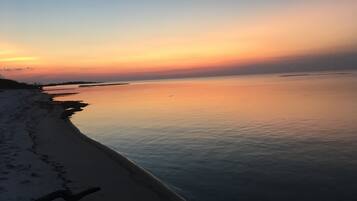 Accommodatie ligt op het strand