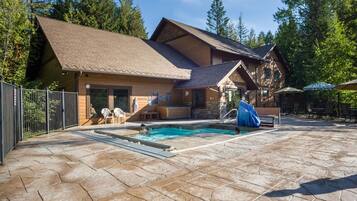 Indoor pool, a heated pool
