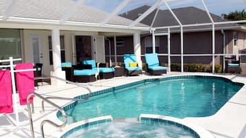 House | Pool | Outdoor pool, pool loungers