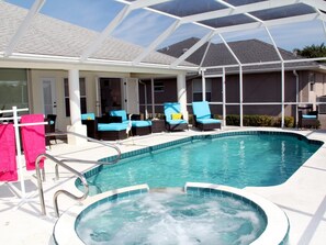House | Pool | Outdoor pool, pool loungers