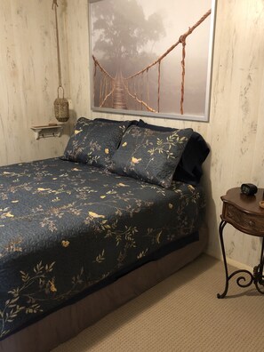 1 soverom og sengetøy