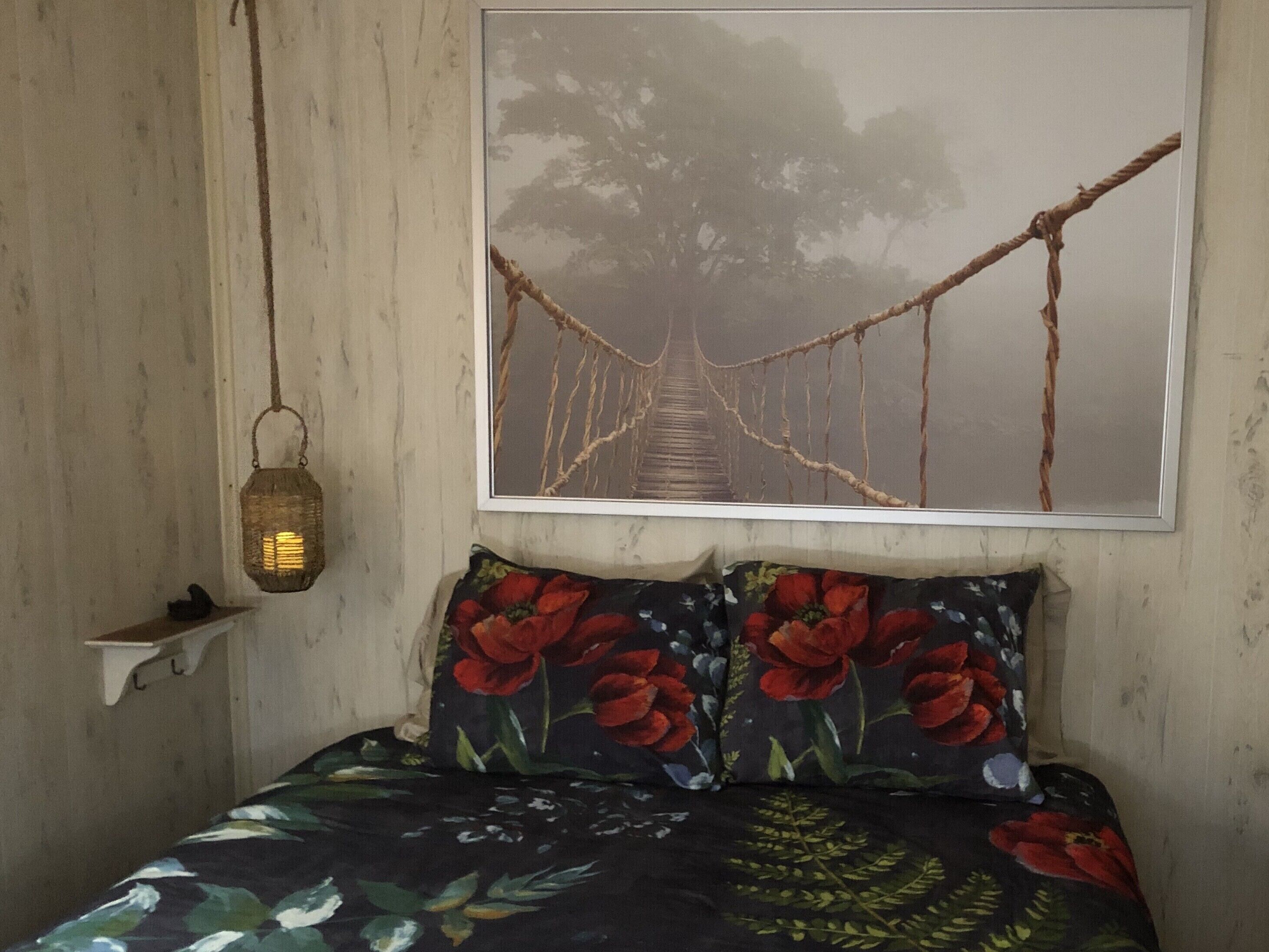 1 habitación y ropa de cama 