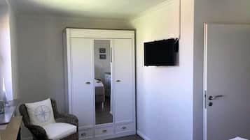 1 dormitorio, escritorio, ropa de cama