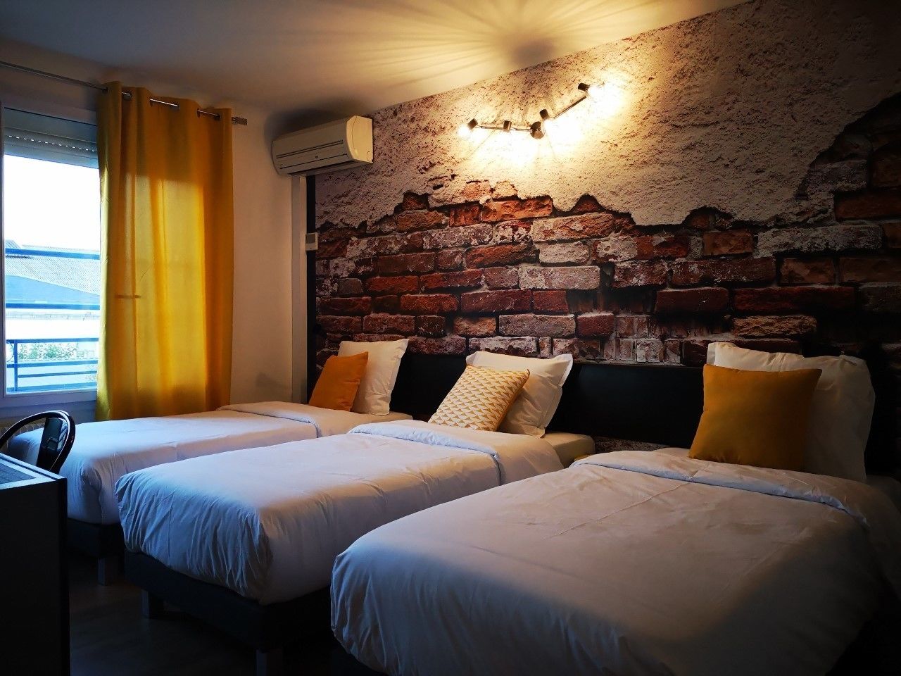 superior quadruple room | desk, blackout curtains, soundproofing, free cots/infant beds