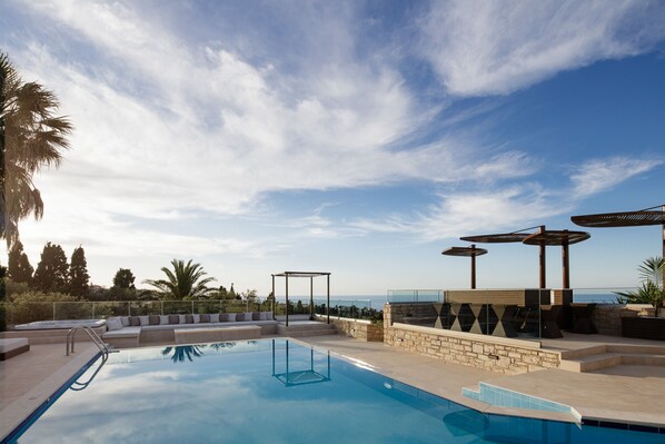 Indoor pool, a heated pool