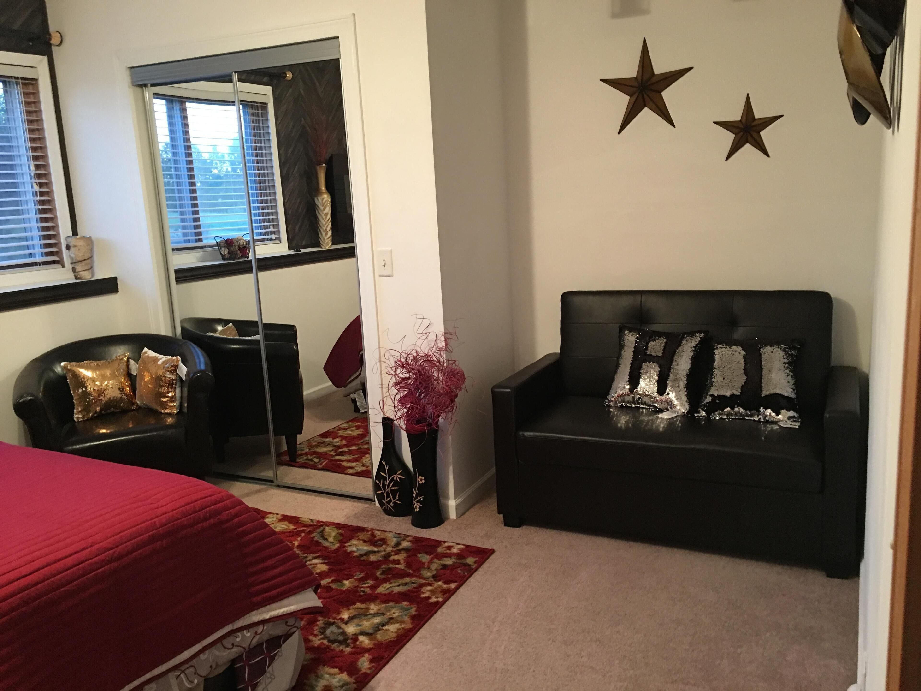 2 habitaciones, wifi gratis, ropa de cama y acceso para silla de ruedas 