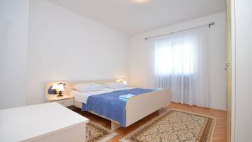 1 slaapkamer, beddengoed