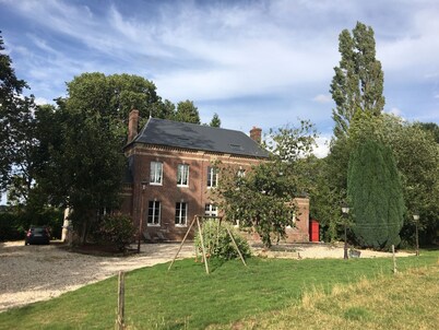 Authentic Norman house between countryside and sea