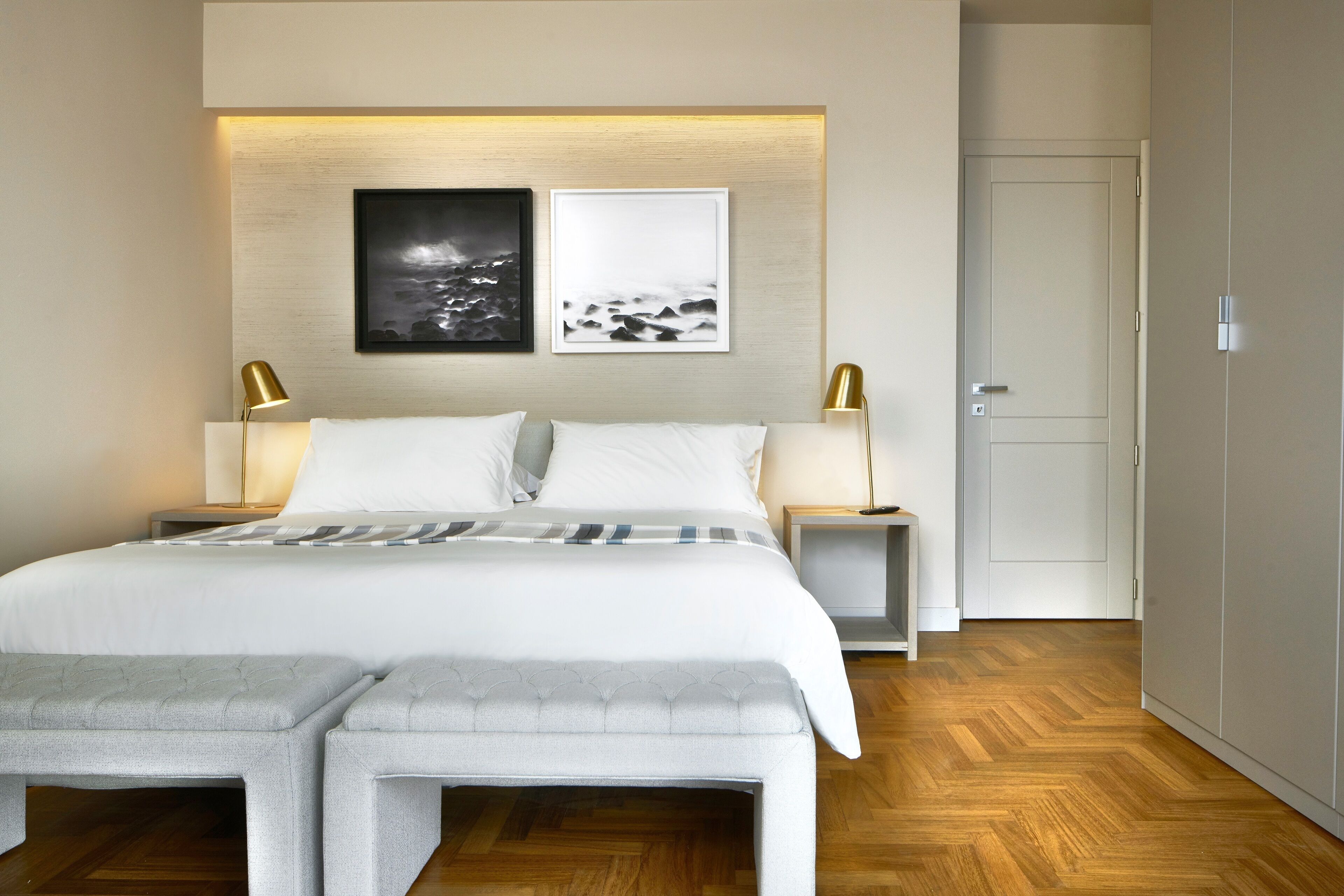 5 chambres, fer et planche à repasser, Wi-Fi, draps fournis