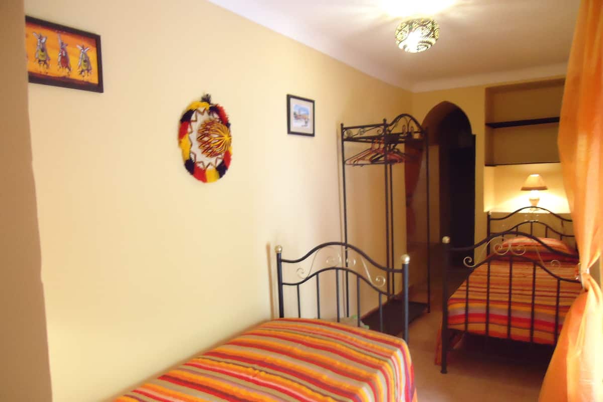 Junior Twin Room | 1 bedroom, in-room safe, iron/ironing board, bed sheets