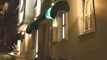 Voorkant van accommodatie