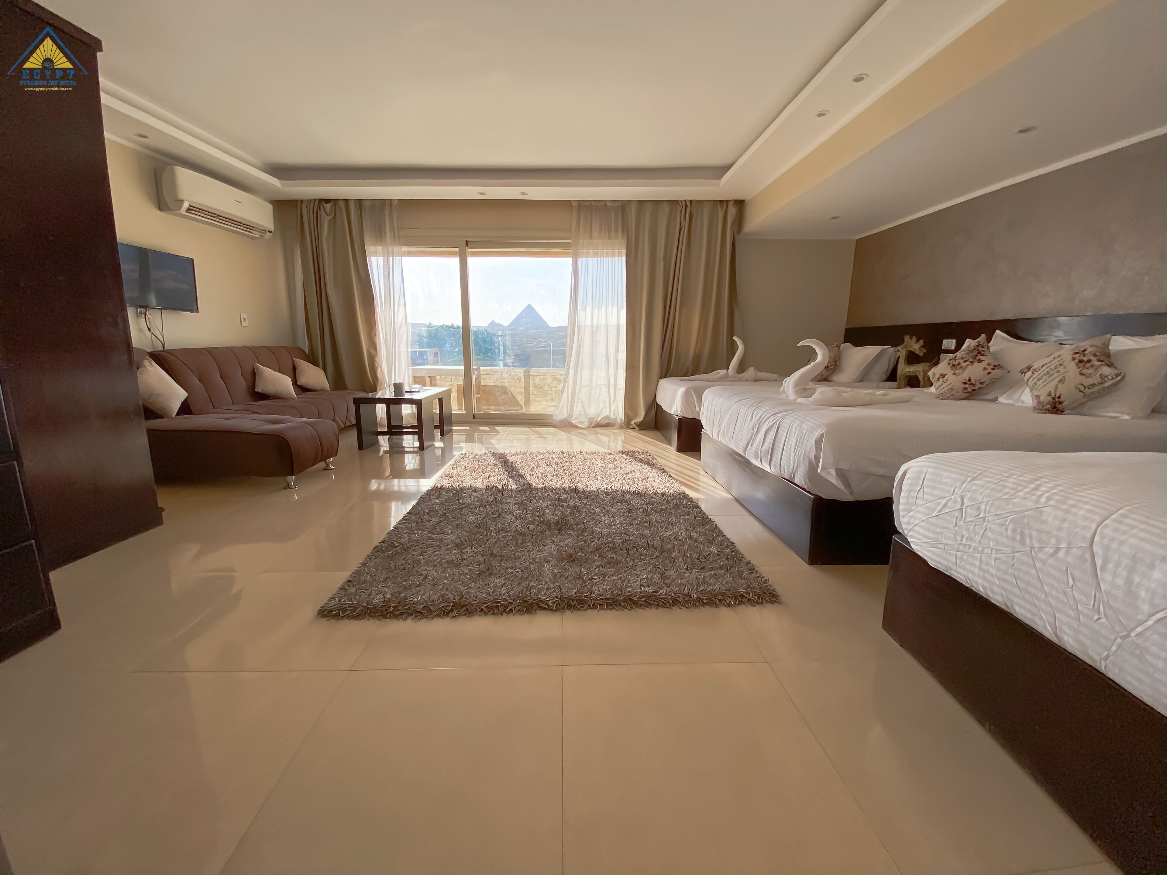 luxury room, multiple beds, non smoking, balcony | 1 bedroom, minibar, blackout curtains, soundproofing