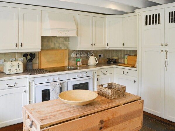 Dishwasher, highchair, cookware/dishes/utensils
