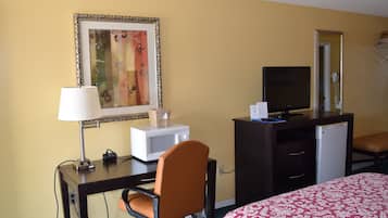 Standard Room, 2 Queen Beds, Non Smoking | 1 bedroom, blackout curtains, iron/ironing board, free WiFi