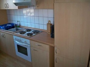 Refrigerador, horno y periquera
