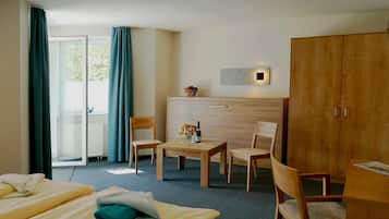 1 slaapkamer, een kluis op de kamer, wifi, beddengoed