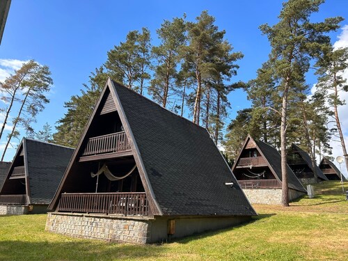 4 Maison de Vacances - Finnhaussiedlung Am Garder See