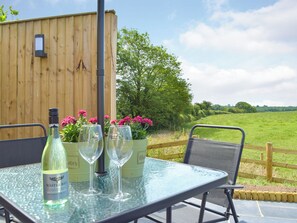 Outdoor dining - 4 bedroom accommodation in Wiston, near Haverfordwest (Wiston, near Haverfordwest)