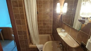 Hair dryer, towels