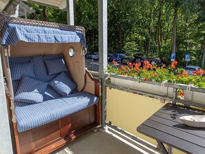 Terrace/patio - Holiday home 3 - Holiday home to the south beach / 250 m to the beach / 2 bedrooms (Sellin)