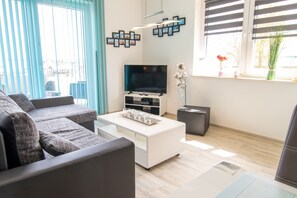 Fernseher, Kamin