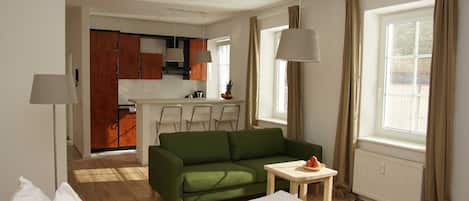 1 bedroom, travel cot, WiFi, bed sheets