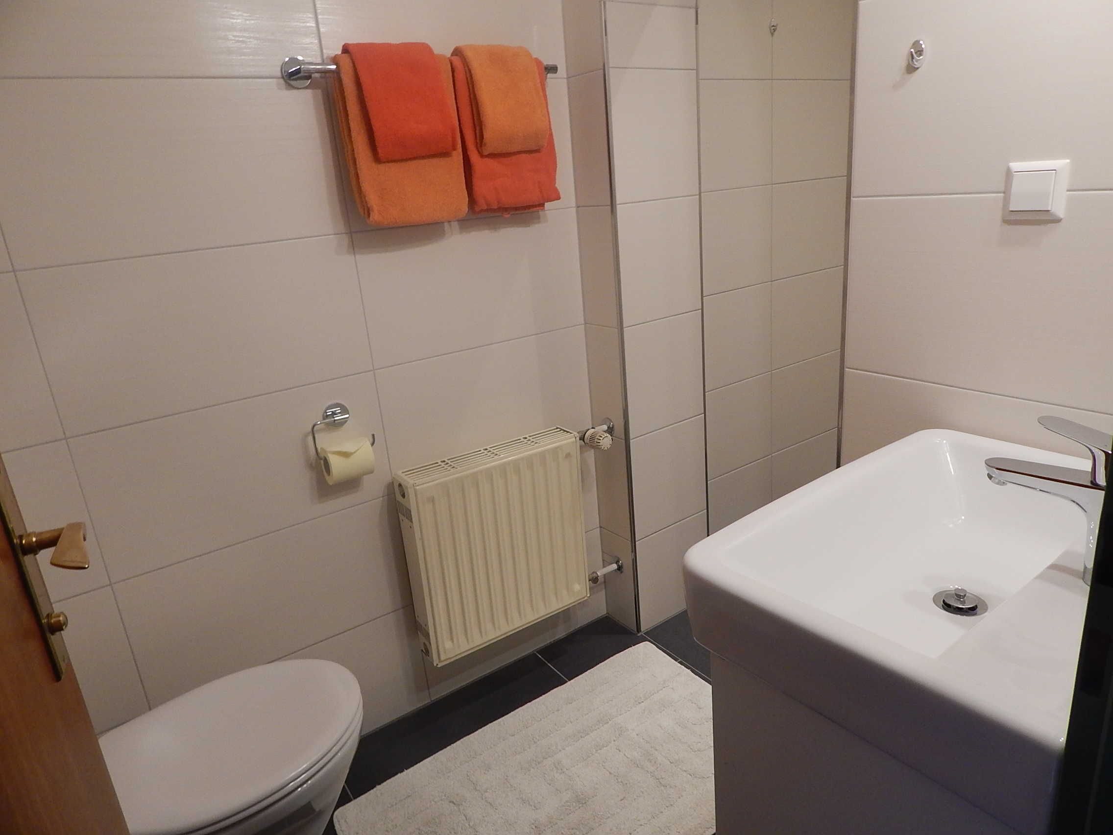 Shower, towels