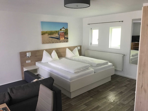 2 Schlafzimmer, WLAN, Bettwäsche