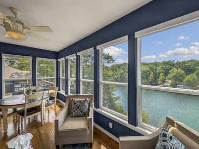 WOW! Lakefront Getaway. Fully Updated 3 Bedroom On Lake Brittany; Awesome Views!