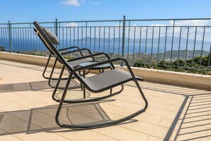 Terrace/patio - ANGIO VILLAS SPA WITH HYDROTHERAPY POOL (Skiathos)