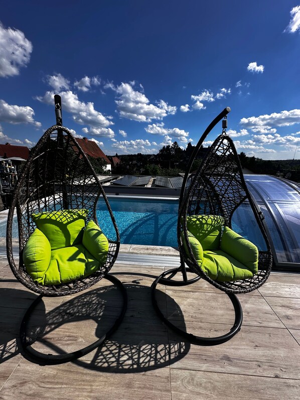 Beheizter Pool