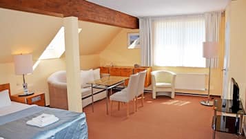 1 bedroom, travel crib, WiFi, bed sheets