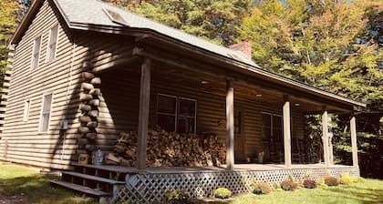 Mt. Snow/Stratton Log Cabin in the Woods