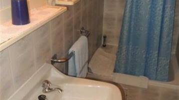 Shower, toilet paper