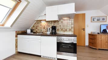 Fridge, high chair