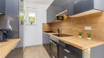 Villa, 3 Bedrooms, Private Pool (No. 2) | Private kitchen | Full-sized fridge, oven, stovetop, dishwasher