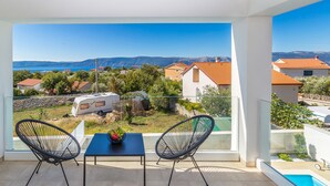 Villa, 3 Bedrooms, Private Pool (No.1) | Balcony - Villa Insula Aurea No.1 (Krk)