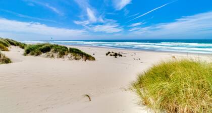 Encantadora casa con estufa de leña y vista al mar - momentos de la playa - ¡perros bien!