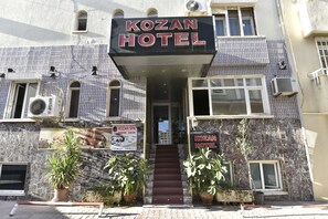 Majoituspaikan sisäänkäynti