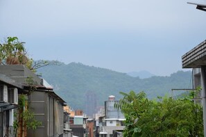 Blick von der Unterkunft