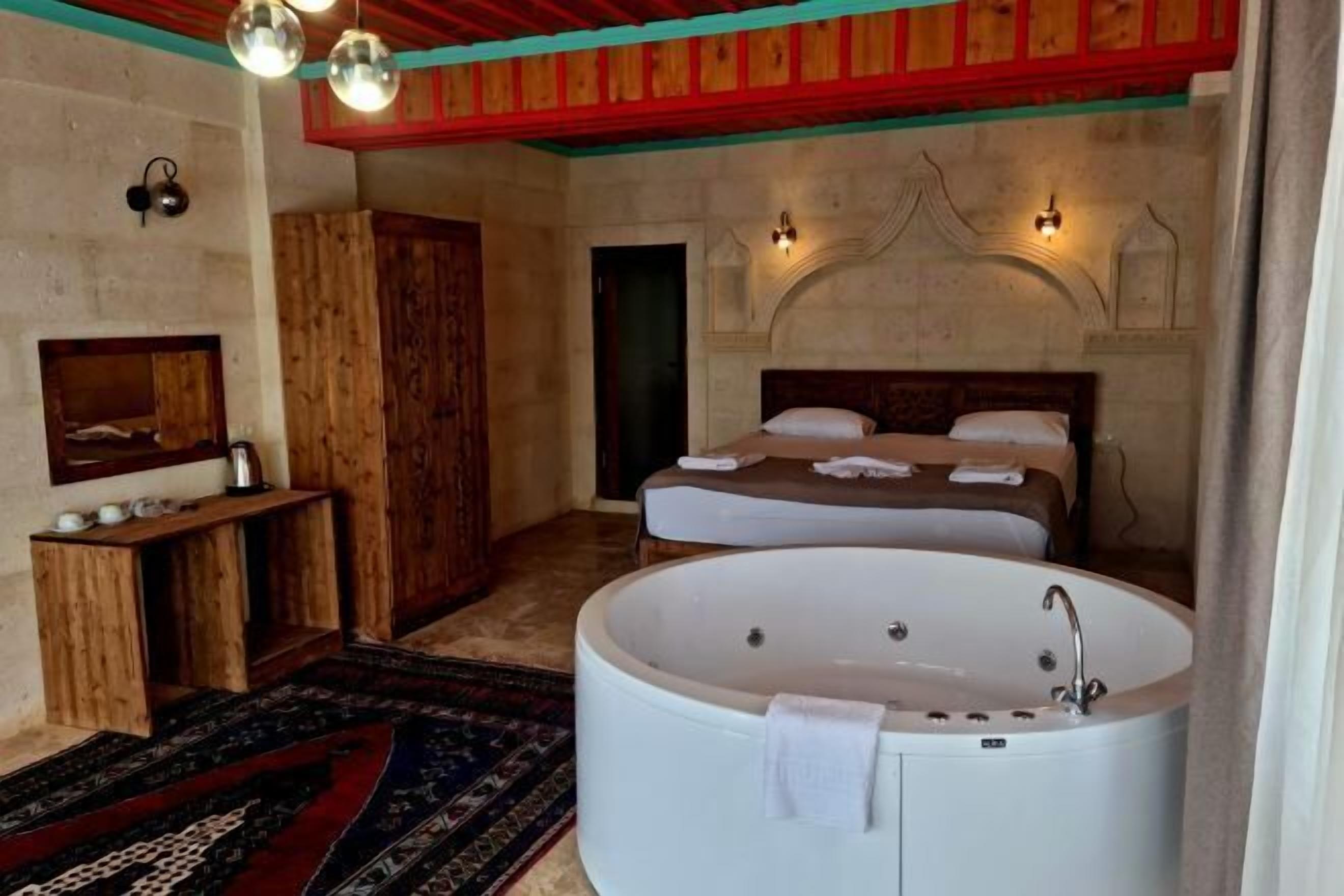 Premium bedding, down duvets, minibar, individually decorated