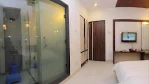 Camera familiare | Bagno | Doccia, asciugamani