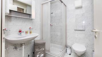 Free toiletries, hair dryer