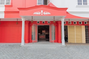 Interior entrance