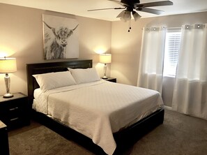 3 dormitorios, colchones viscoelásticos, tabla de planchar con plancha