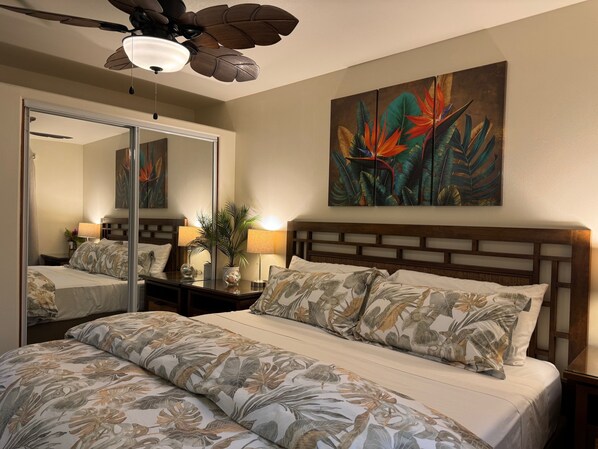 1 bedroom, in-room safe, iron/ironing board, free WiFi