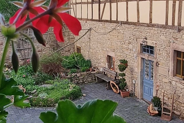 ein kleiner Blick in den Hof