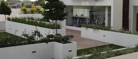 Enceinte de lâhĂ©bergement